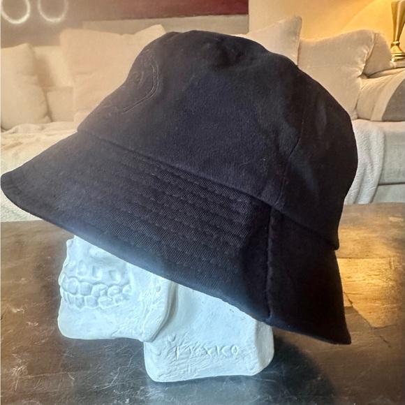 Prada Black Canvas Bucket Hat - Picture 2 of 4